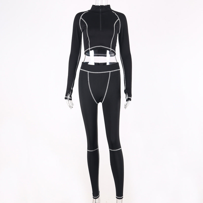 Shop Long Sleeve Yoga Fitness Fashion Set