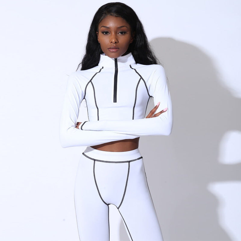Shop Long Sleeve Yoga Fitness Fashion Set