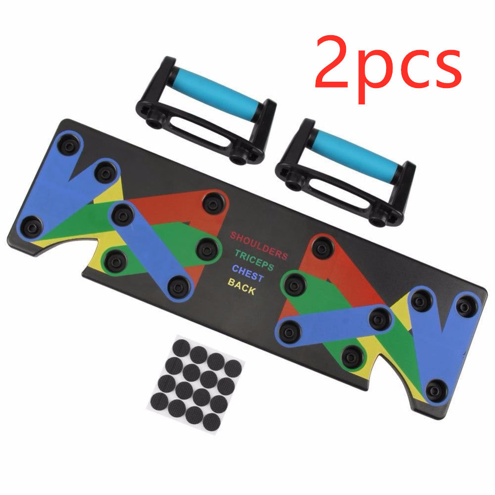 Shop Push Up Rack Edge 9 in 1 Body Building Exercise Fitness Set