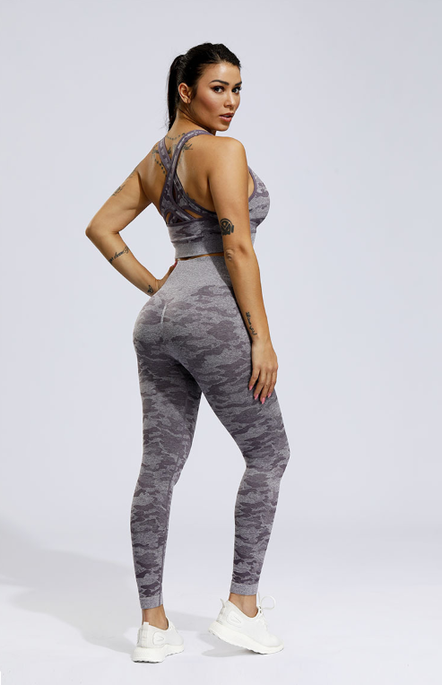 Shop Camouflage yoga pants