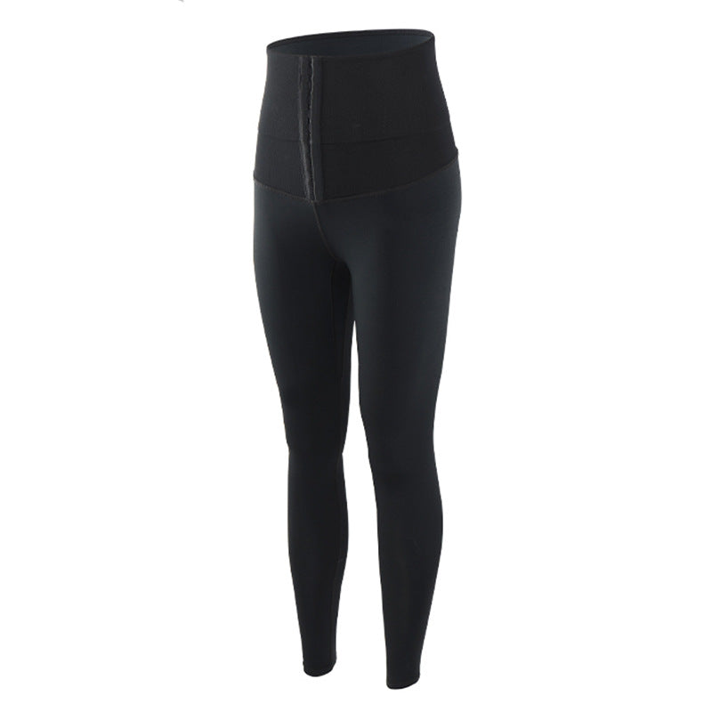 Shop Women's New Yoga Pants Leggings Plus Velvet Padded Waist Waist And Hips
