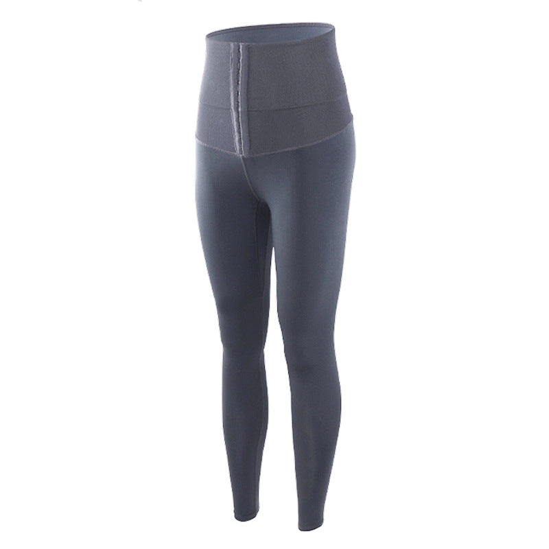 Shop Women's New Yoga Pants Leggings Plus Velvet Padded Waist Waist And Hips