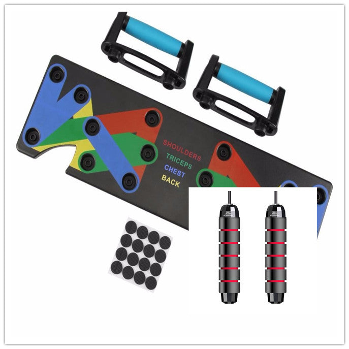 Shop Push Up Rack Edge 9 in 1 Body Building Exercise Fitness Set