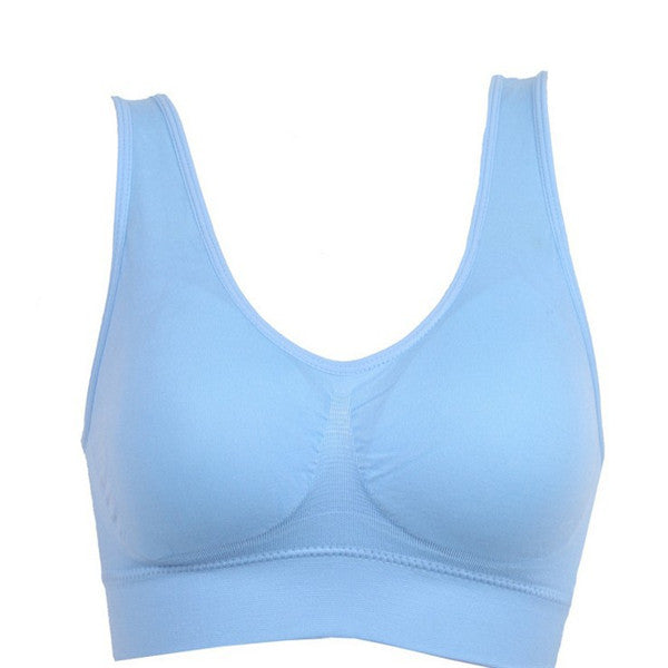 Shop Women Yoga Tank Tops  Sports Bra Workout Fitness Running Crop Top
