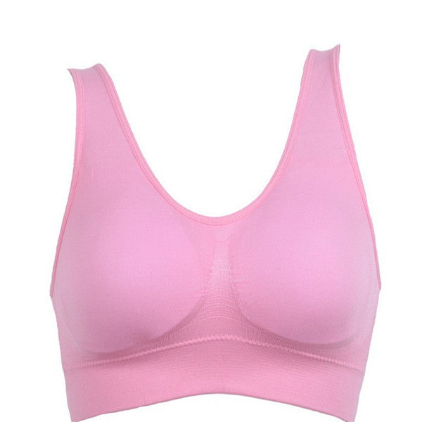 Shop Women Yoga Tank Tops  Sports Bra Workout Fitness Running Crop Top