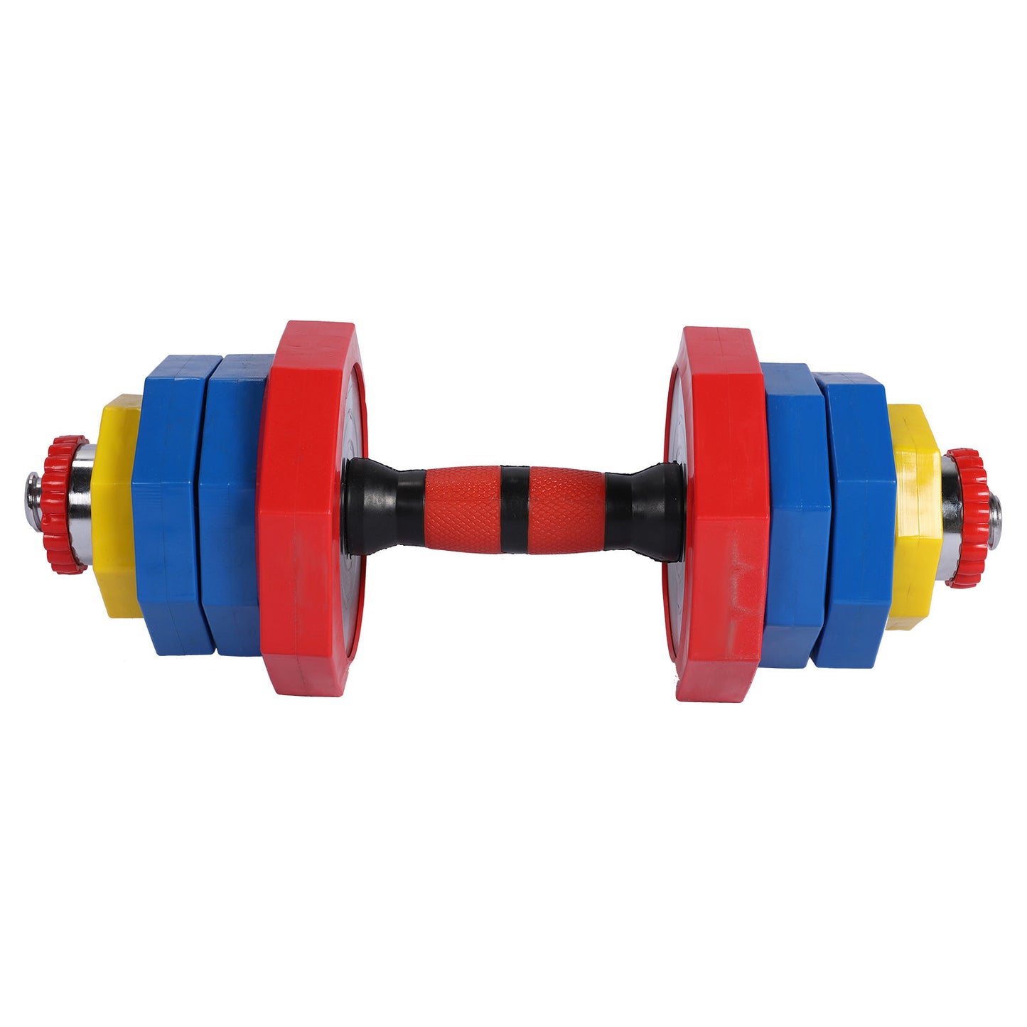 Shop Adjustable Dumbbell 55lbs Fast Adjustment Function With Weight Plate 1 Pair