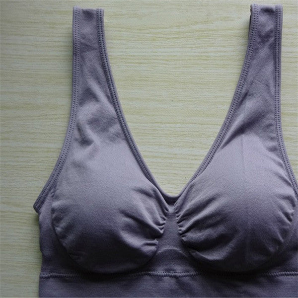 Shop Women Yoga Tank Tops  Sports Bra Workout Fitness Running Crop Top