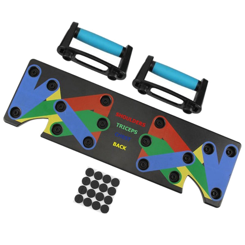 Shop Push Up Rack Edge 9 in 1 Body Building Exercise Fitness Set
