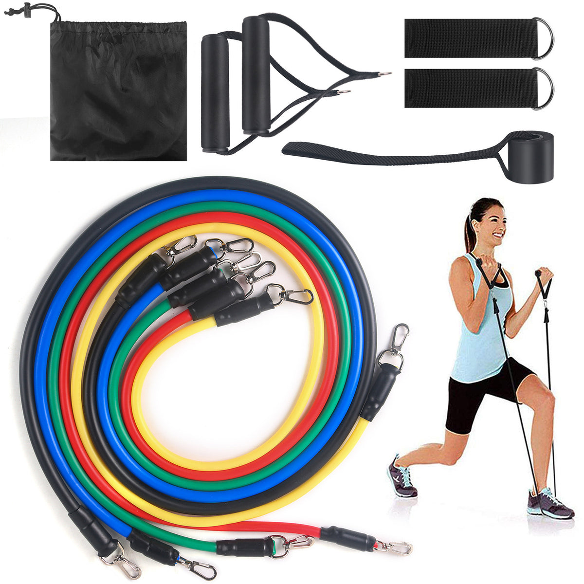 Shop Fitness Rally Elastic Rope Resistance Band