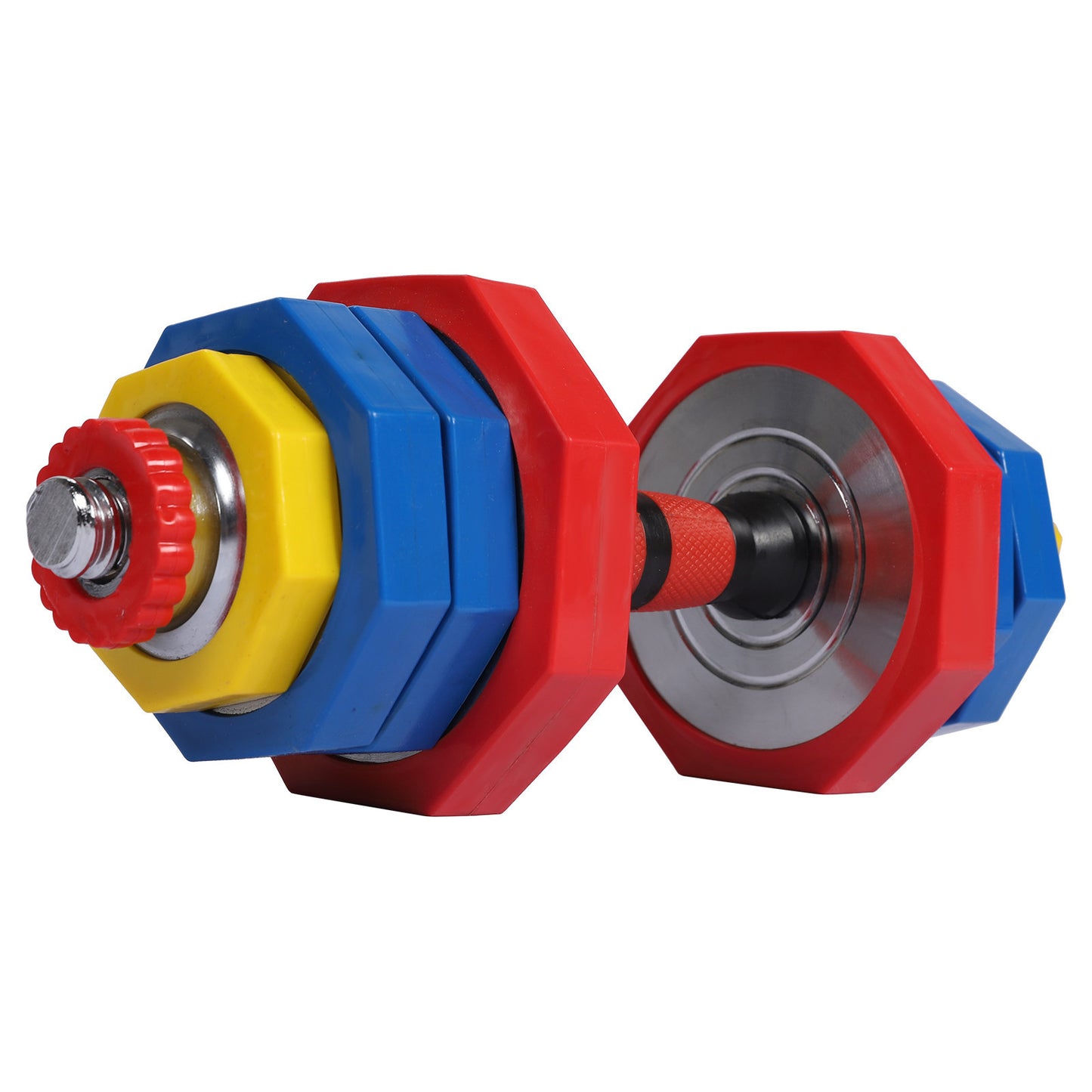 Shop Adjustable Dumbbell 55lbs Fast Adjustment Function With Weight Plate 1 Pair
