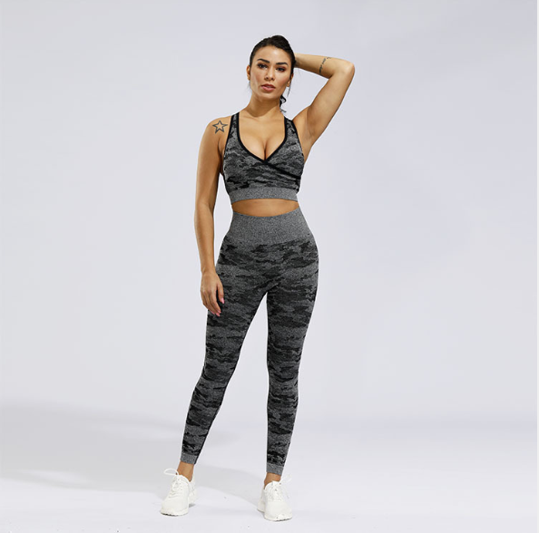 Shop Camouflage yoga pants
