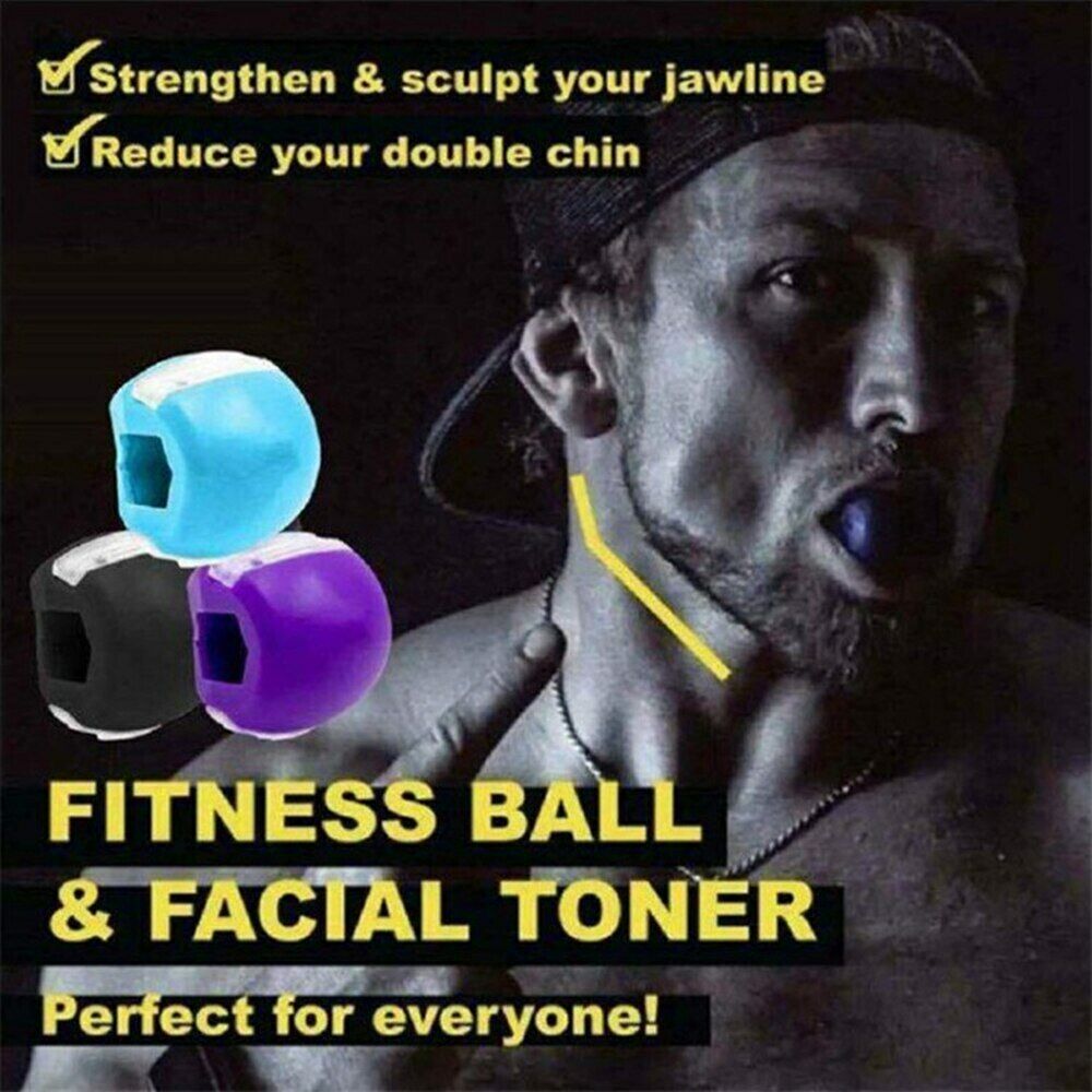 Shop Jaw Line Exerciser - Facial And Neck Toner Equipment - Wrinkle Toning 40 50 60