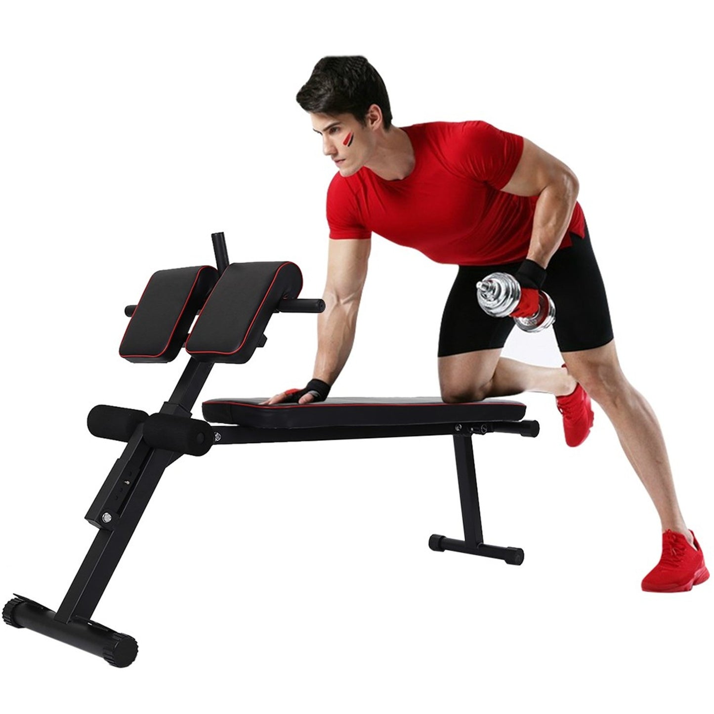 Shop Height-adjustable Multifunctional Sports Stretching Stool Roman Chair
