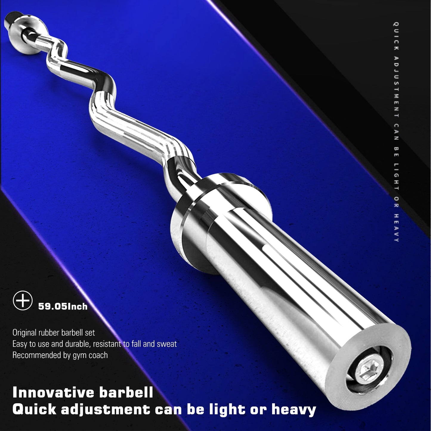 Shop Barbell Curling Barbell Weight Exercise Home Fitness Exercise Equipment