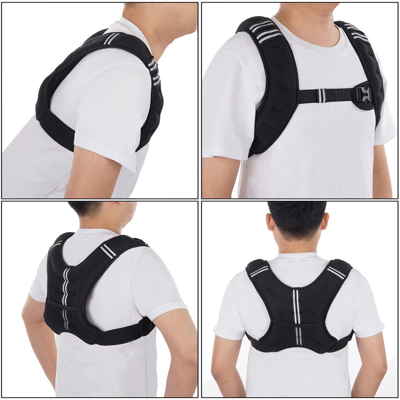 12lb Workout Weighted Vest Adjustable Weight Exercise Training Fitness