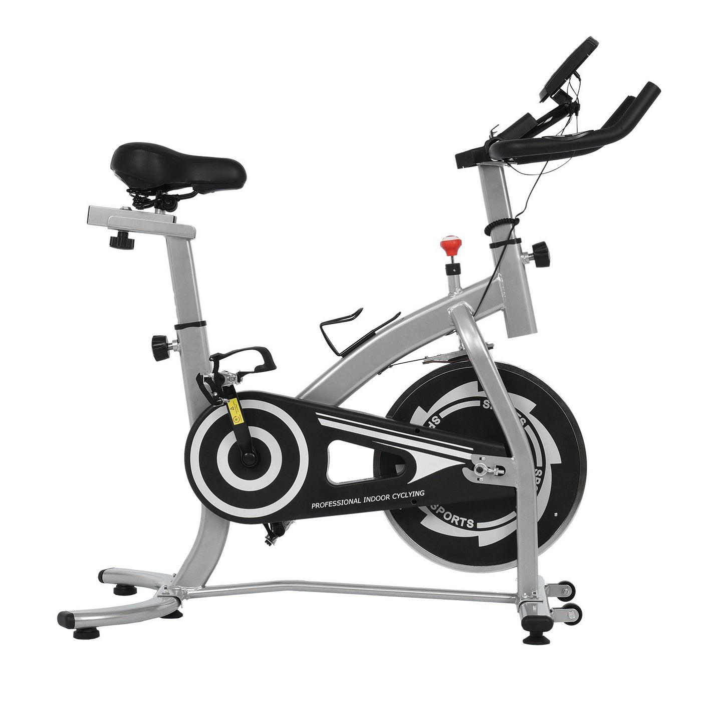 Shop Indoor Aerobic Exercise Bike With Comfortable Cushion And LCD Display