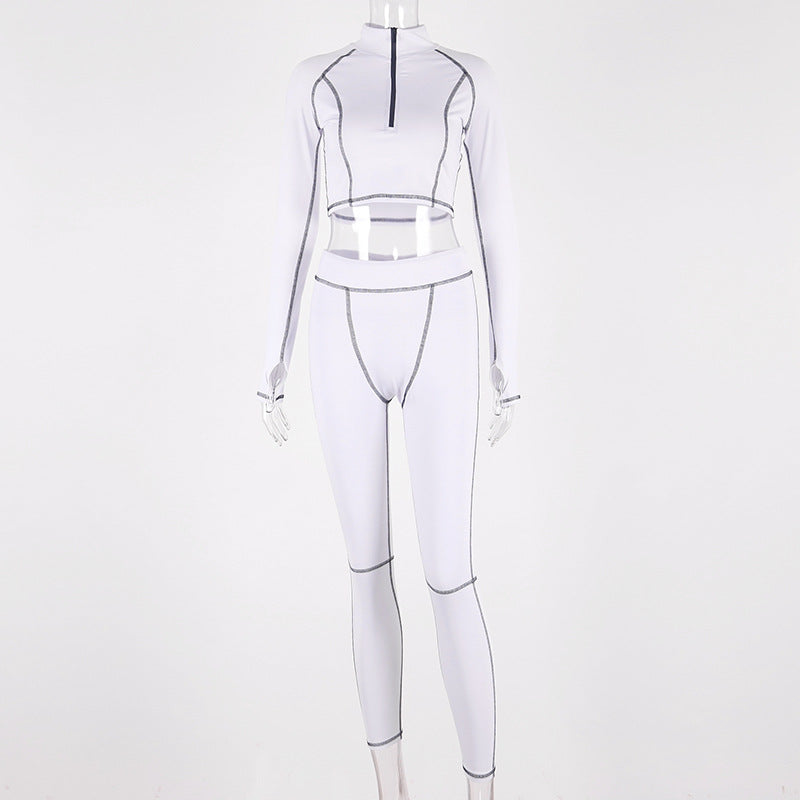 Shop Long Sleeve Yoga Fitness Fashion Set