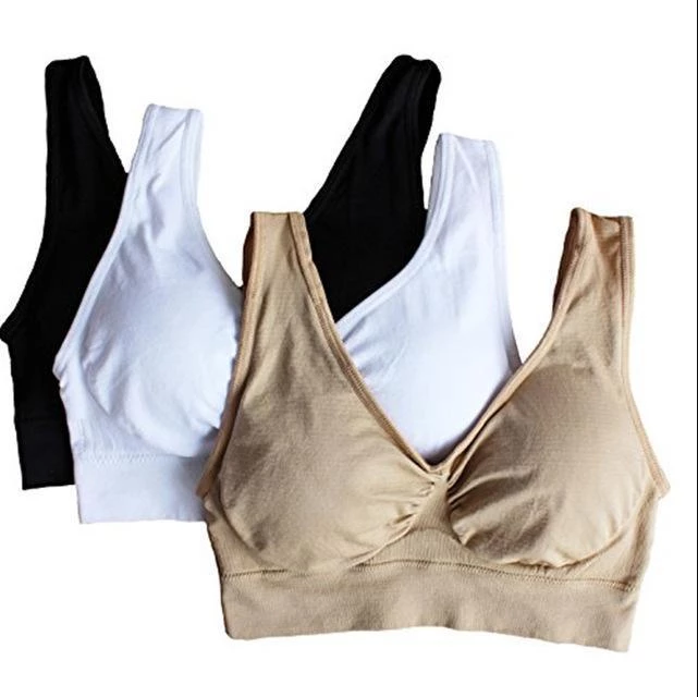 Shop Women Yoga Tank Tops  Sports Bra Workout Fitness Running Crop Top