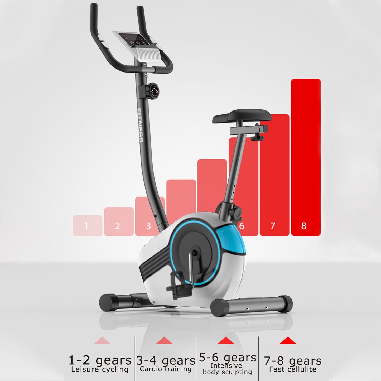 Shop Magnetic Control Exercise Bike Cross-border Model Lower Limb Power Bike Indoor