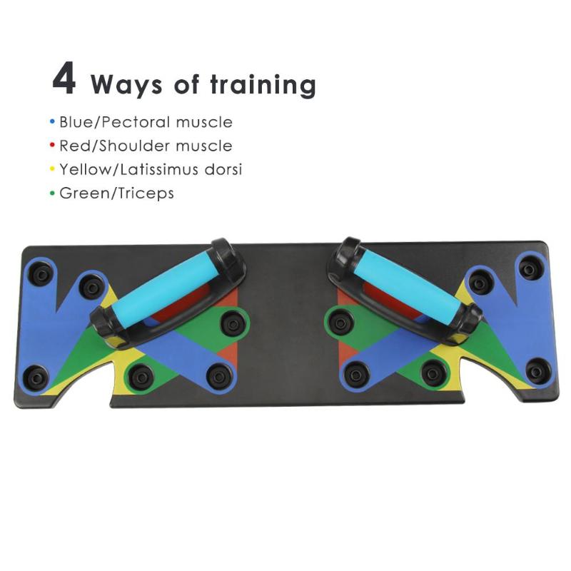 Shop Push Up Rack Edge 9 in 1 Body Building Exercise Fitness Set