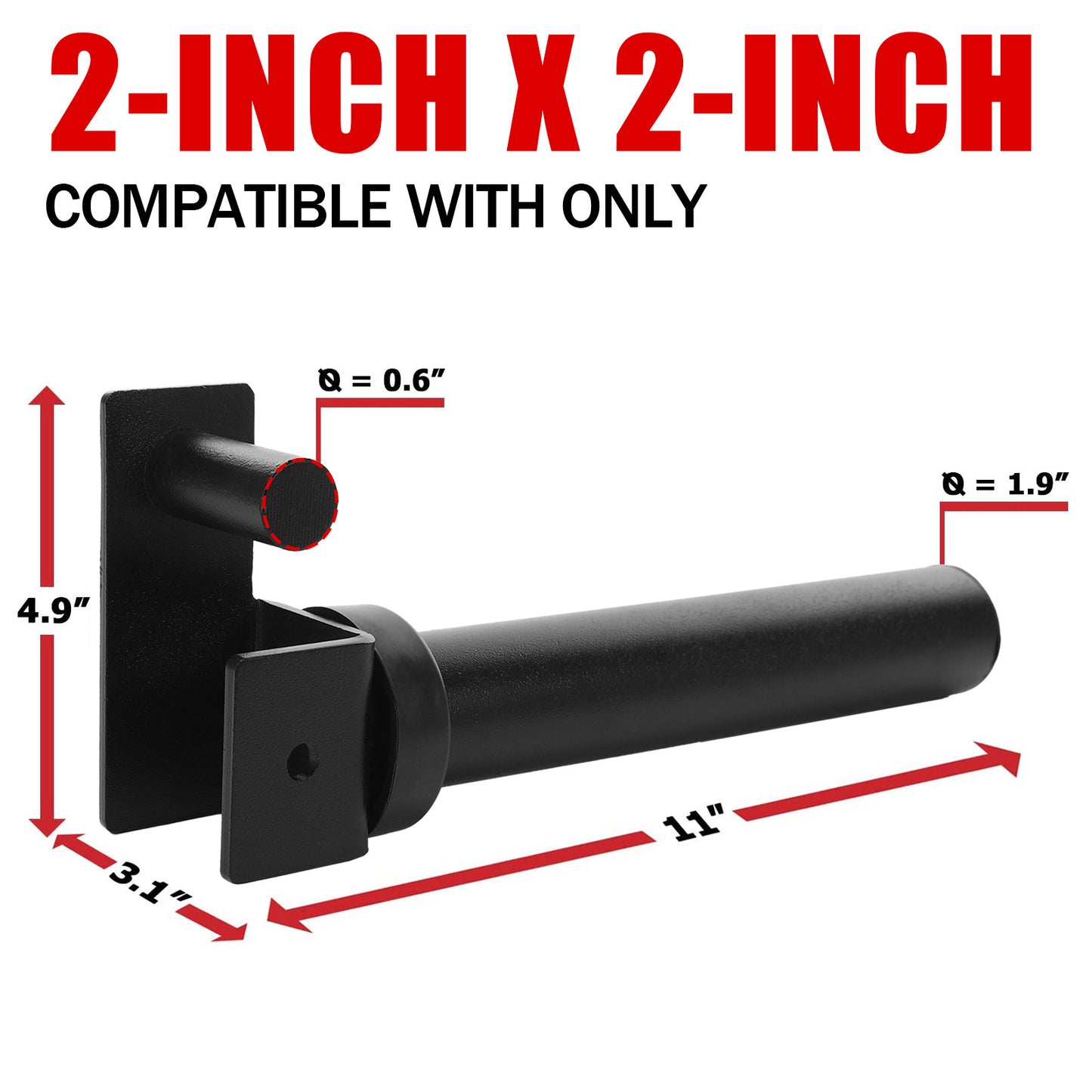Shop Pair Barbell Piece Hanger Combination Frame Squatting Frame Weight Plate Holder