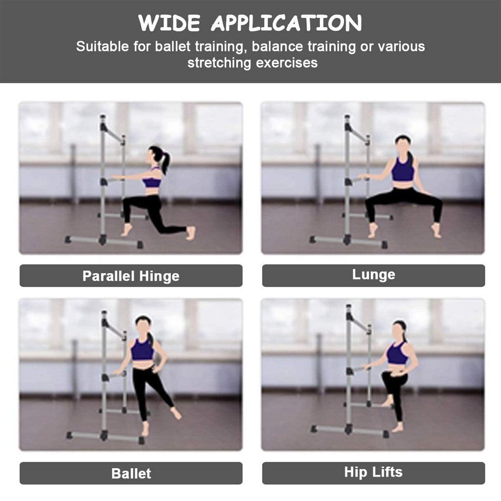 Shop Adjustable Stretching Bars, Freestanding Portable Bar For Home Dancing Fitness