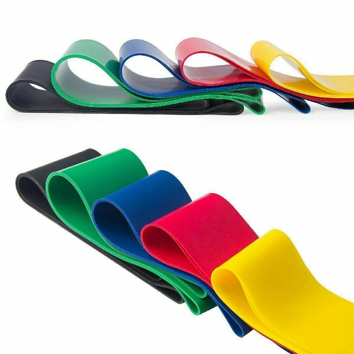 Shop Resistance Bands Set Of 5 Cross Fit  Yoga