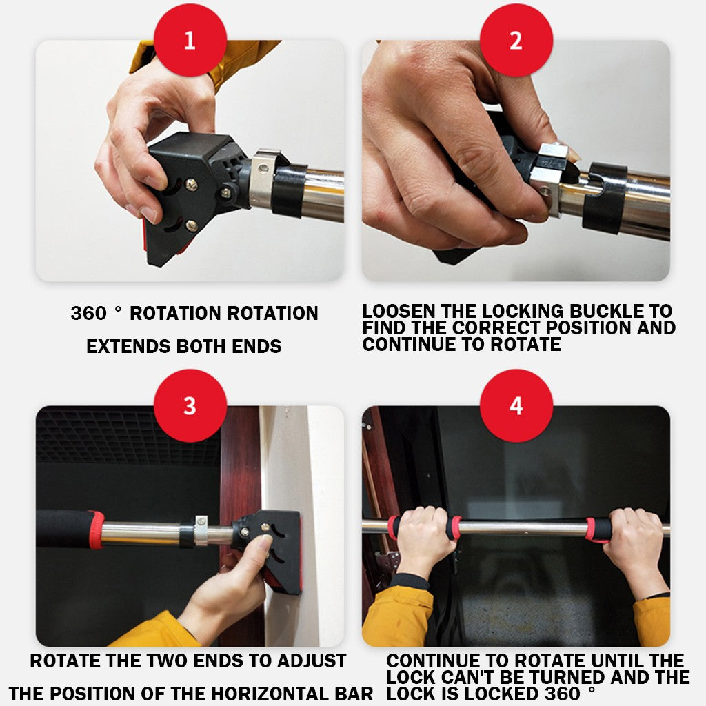 Shop Pull-up Bar, Screw-free Door Exercise Bar, Adjustable Width Exercise Bar