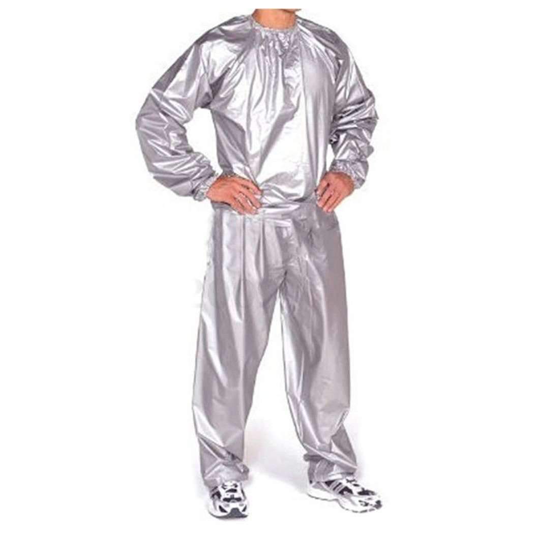 Shop Heavy Duty Anti-Rip Weight Loss Sauna Suit PVC Long Sleeve Unisex Clothes