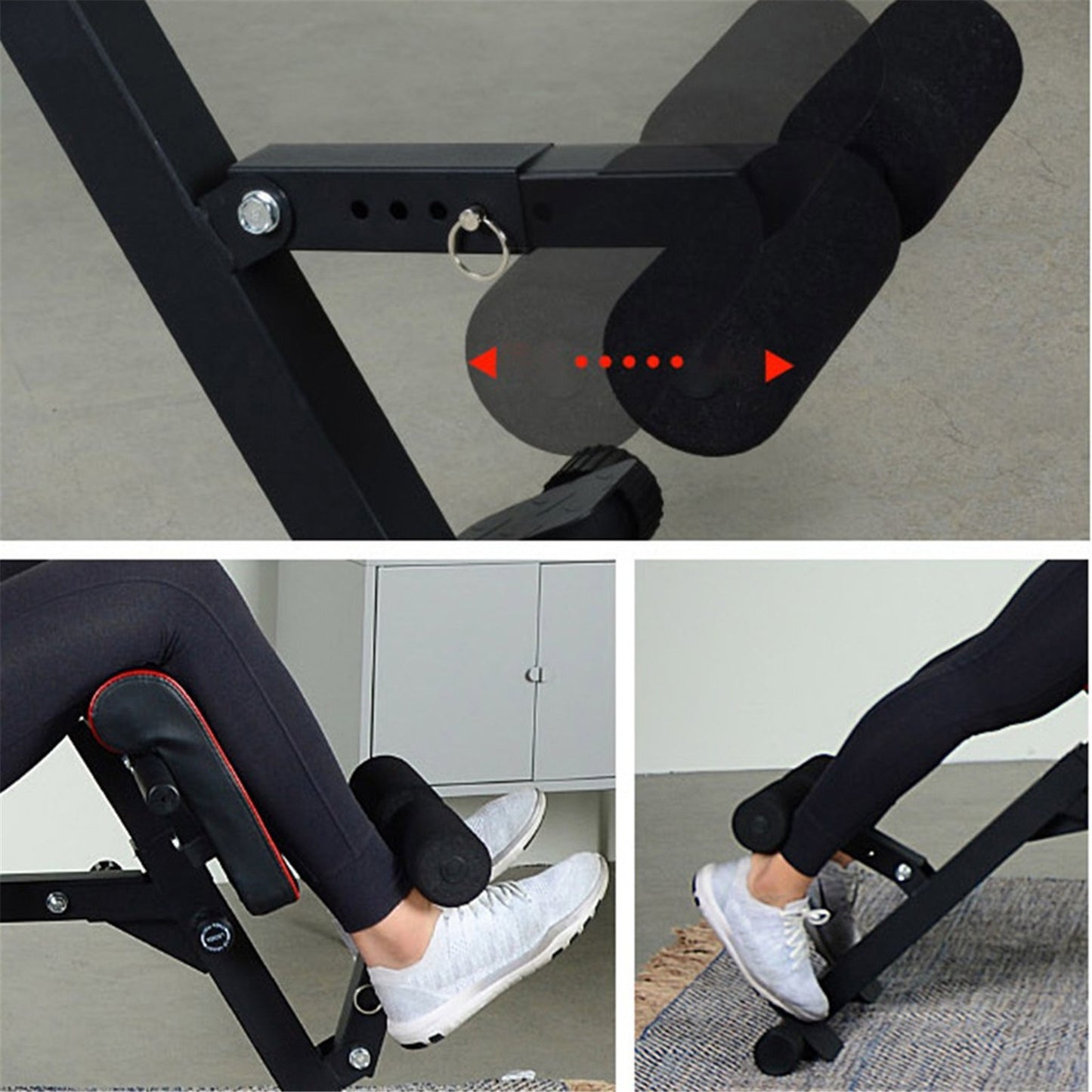 Shop Height-adjustable Multifunctional Sports Stretching Stool Roman Chair