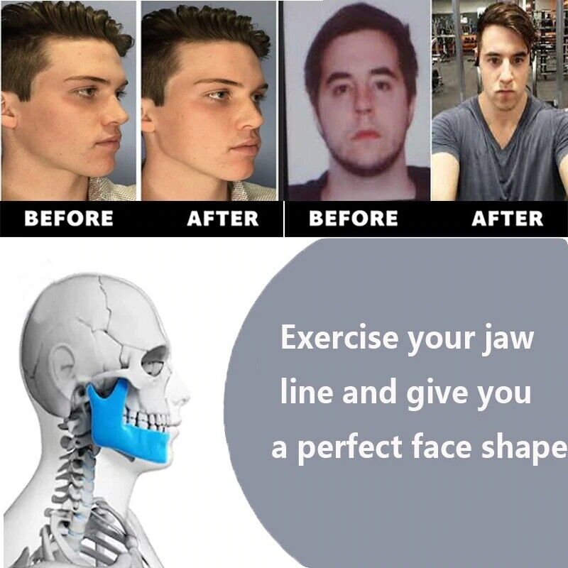 Shop Jaw Line Exerciser - Facial And Neck Toner Equipment - Wrinkle Toning 40 50 60