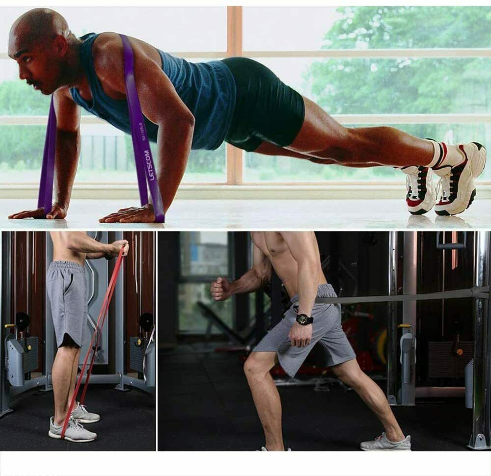 Shop Pull Up Bands Heavy Duty Resistance Bands For Gyms & Exercise Fitness Workouts