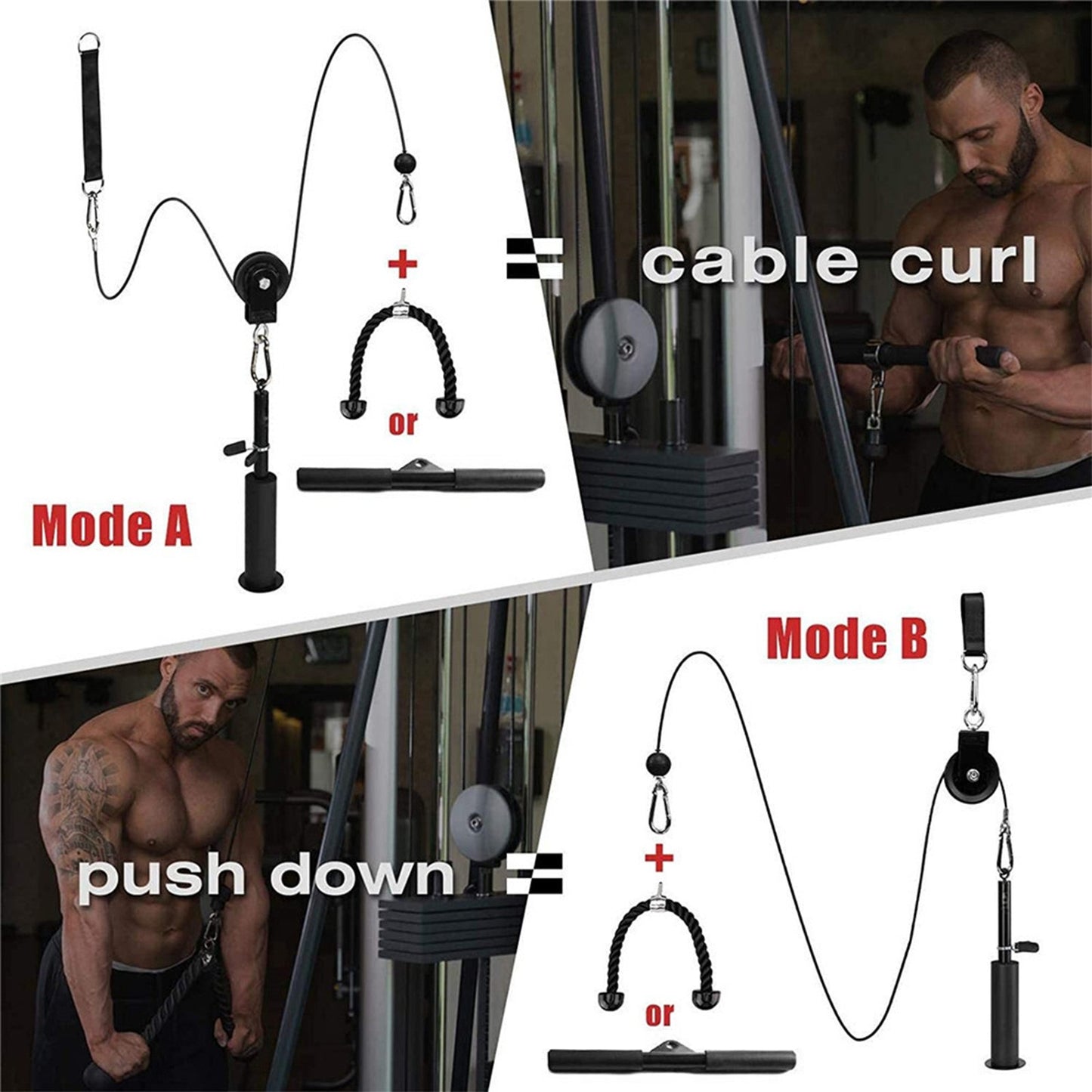 Shop Triceps Trainer High Pull-down Gantry Pulley