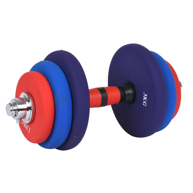 Adjustable Weights Dumbbells Set, Free Weights Set With Connecting Rod 30KG/66LB