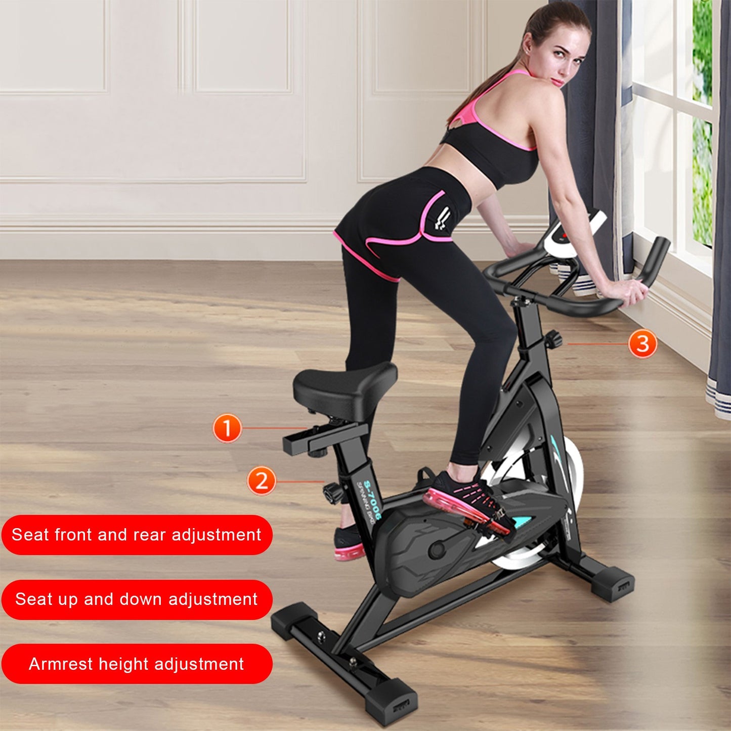 Shop Fitness Exercise Stationary Bike Aerobics Family Indoor