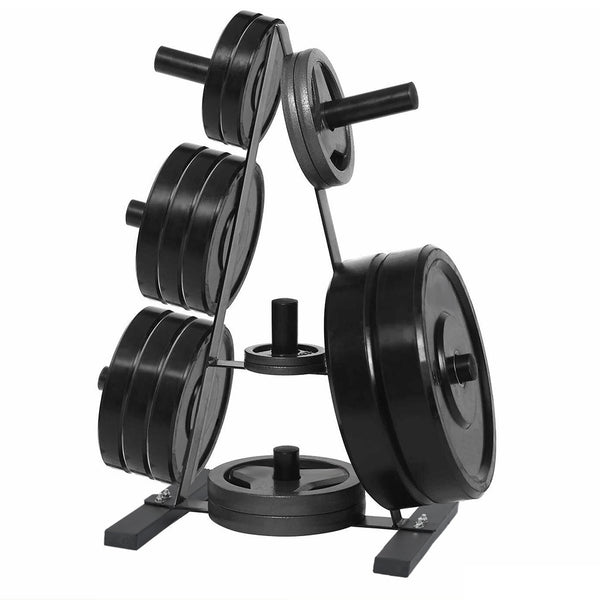 Weight Plate Rack Weight Plate Tree 2 inch For Bumper Plates Free Weight Stand