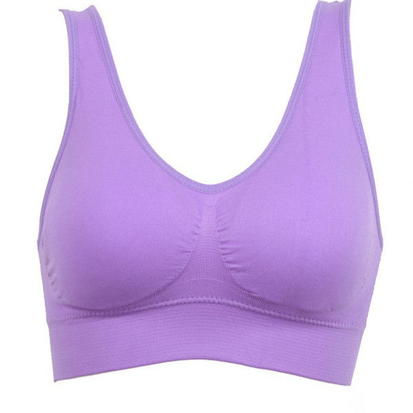 Shop Women Yoga Tank Tops  Sports Bra Workout Fitness Running Crop Top