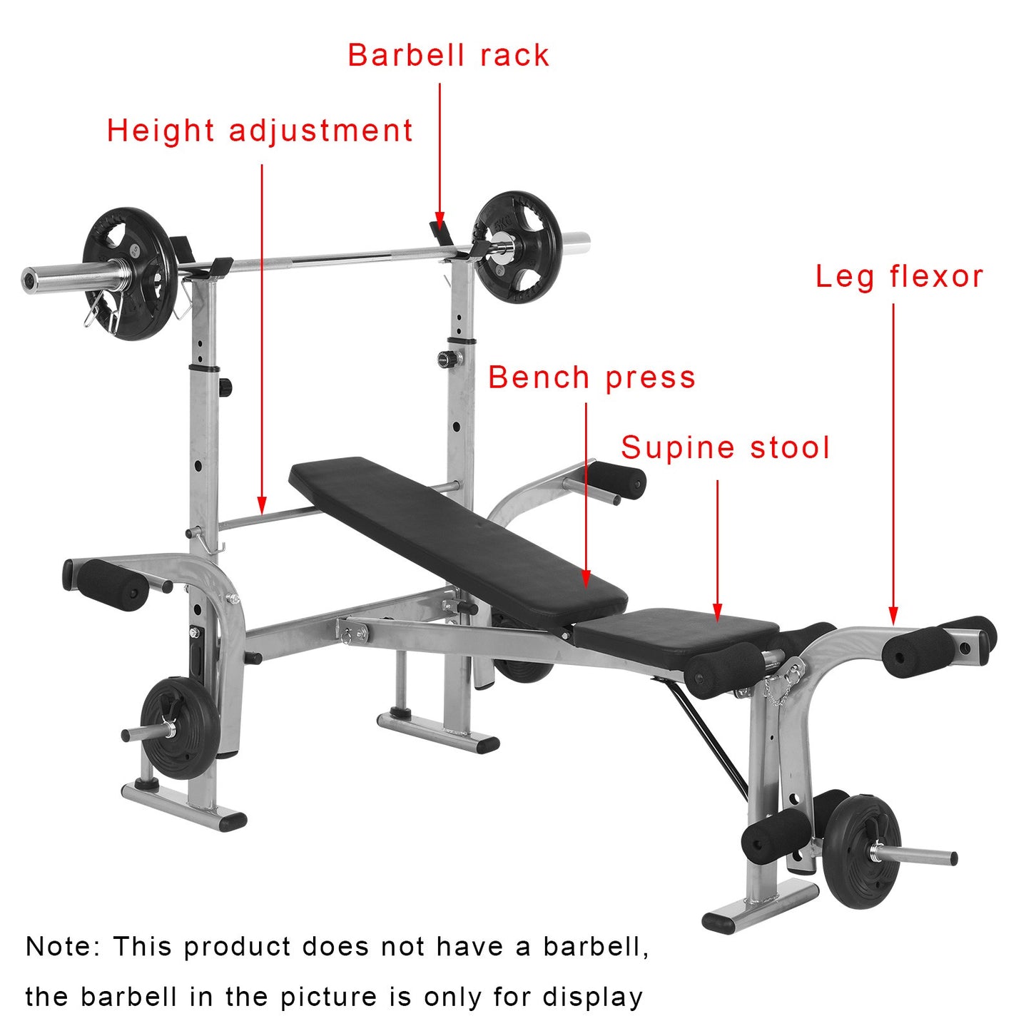 Shop Home Sit-ups Multifunctional Indoor Weightlifting Bench