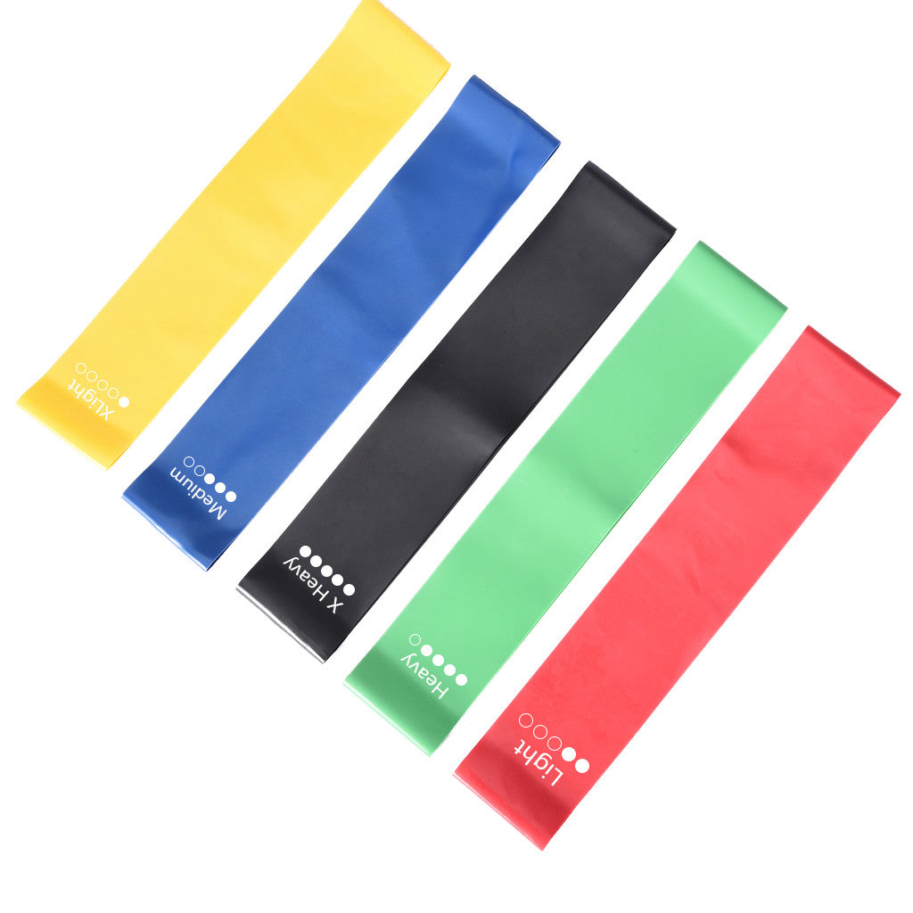 Shop Belt Set Strength Training Resistance Belt Yoga Training Belt, Set Of 5