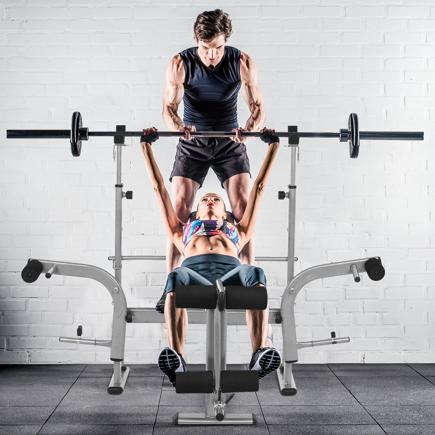 Shop Home Sit-ups Multifunctional Indoor Weightlifting Bench