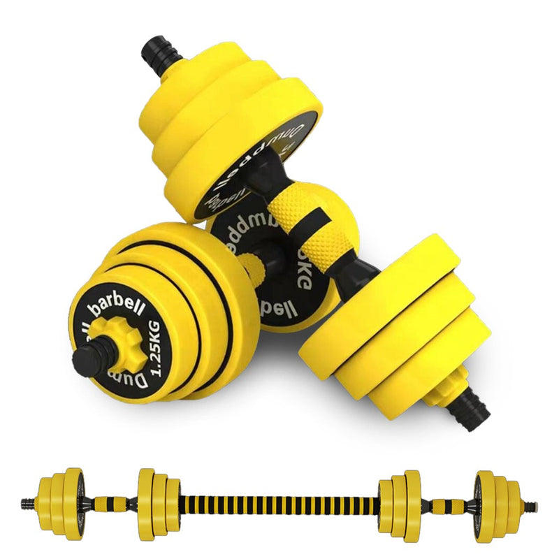 Adjustable Dumbbell Barbell Weight Pair, Free Weight, Multifunction, Home