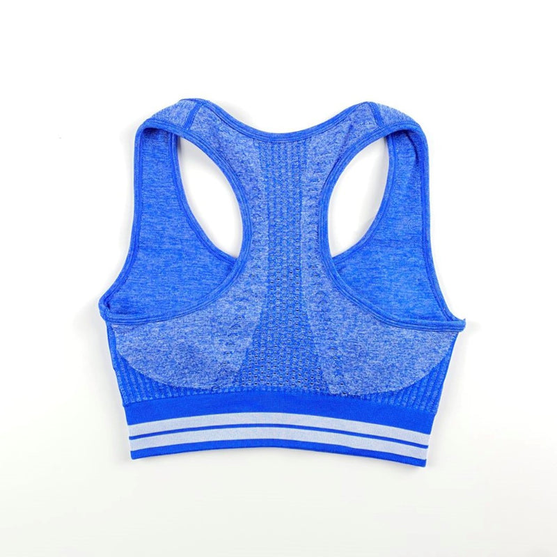 Seamless knitted quick-drying sports yoga suit