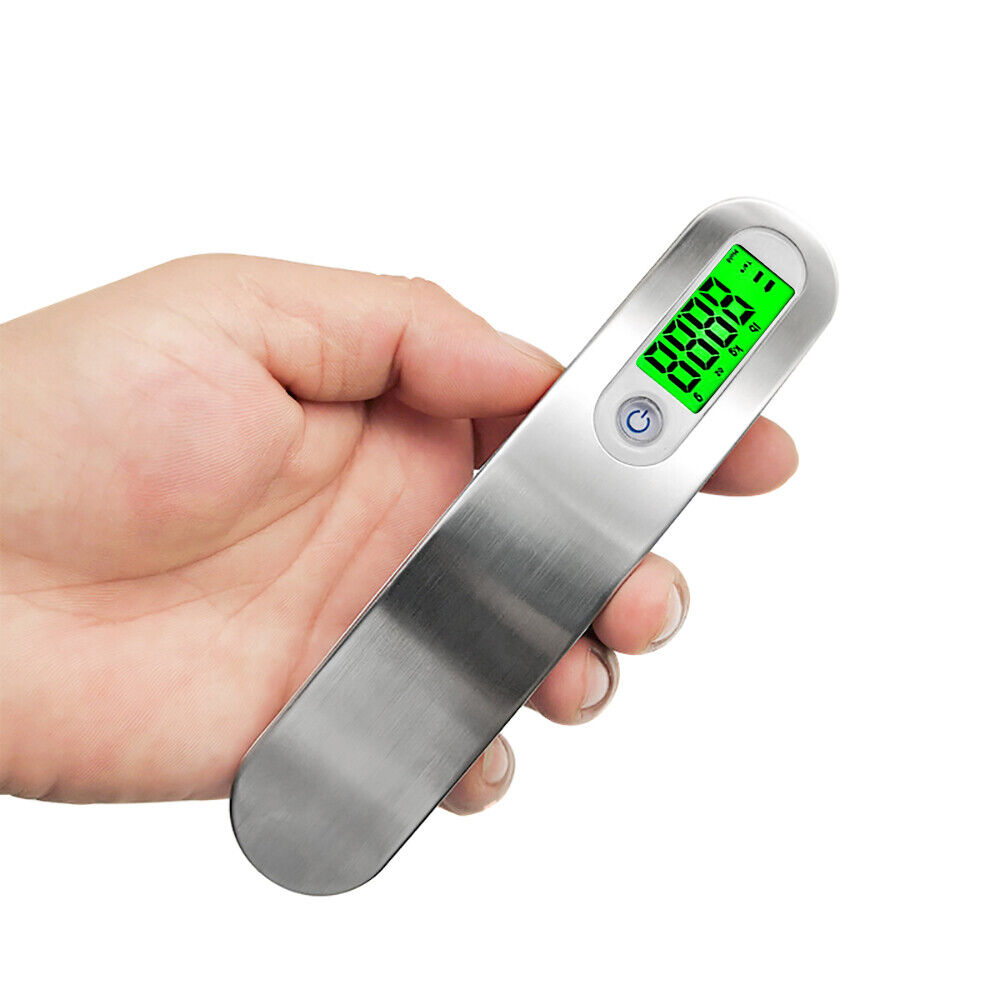 Shop Portable LCD Digital Luggage Weight Scales Hanging Suitcase Baggage Travel Scale With Belt For Electronic Weight Tool 50kg 110lb