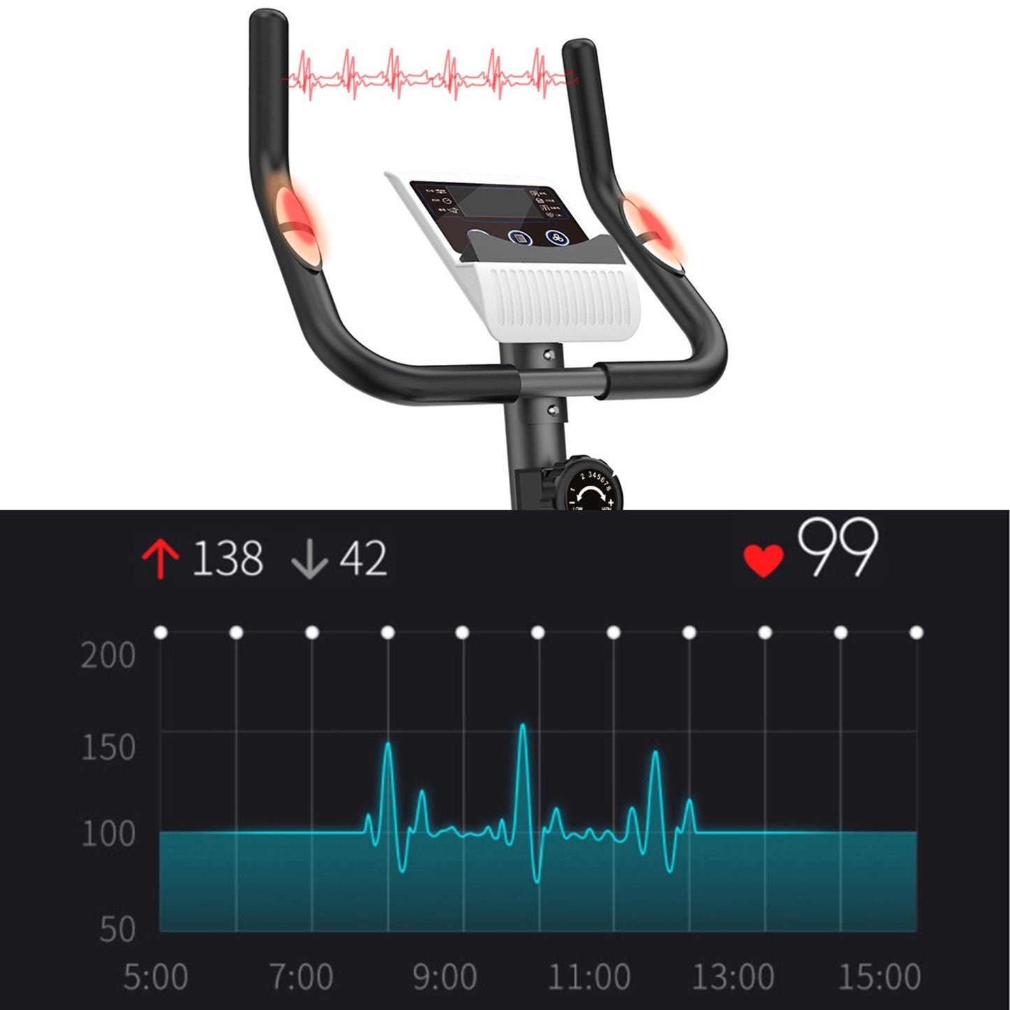 Shop Magnetic Control Exercise Bike Cross-border Model Lower Limb Power Bike Indoor