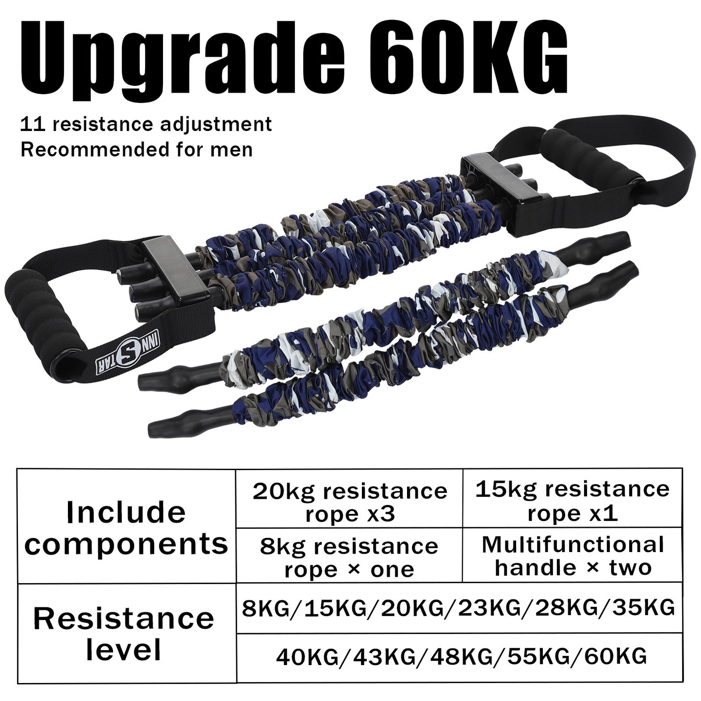 Shop Adjustable Bench Press,Push Up Resistance Bands, Chest Builder Workout Equipment