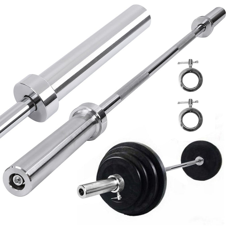 150cm Olympic Weightlifting Bar For Cross Training Weight Lifting With Hole