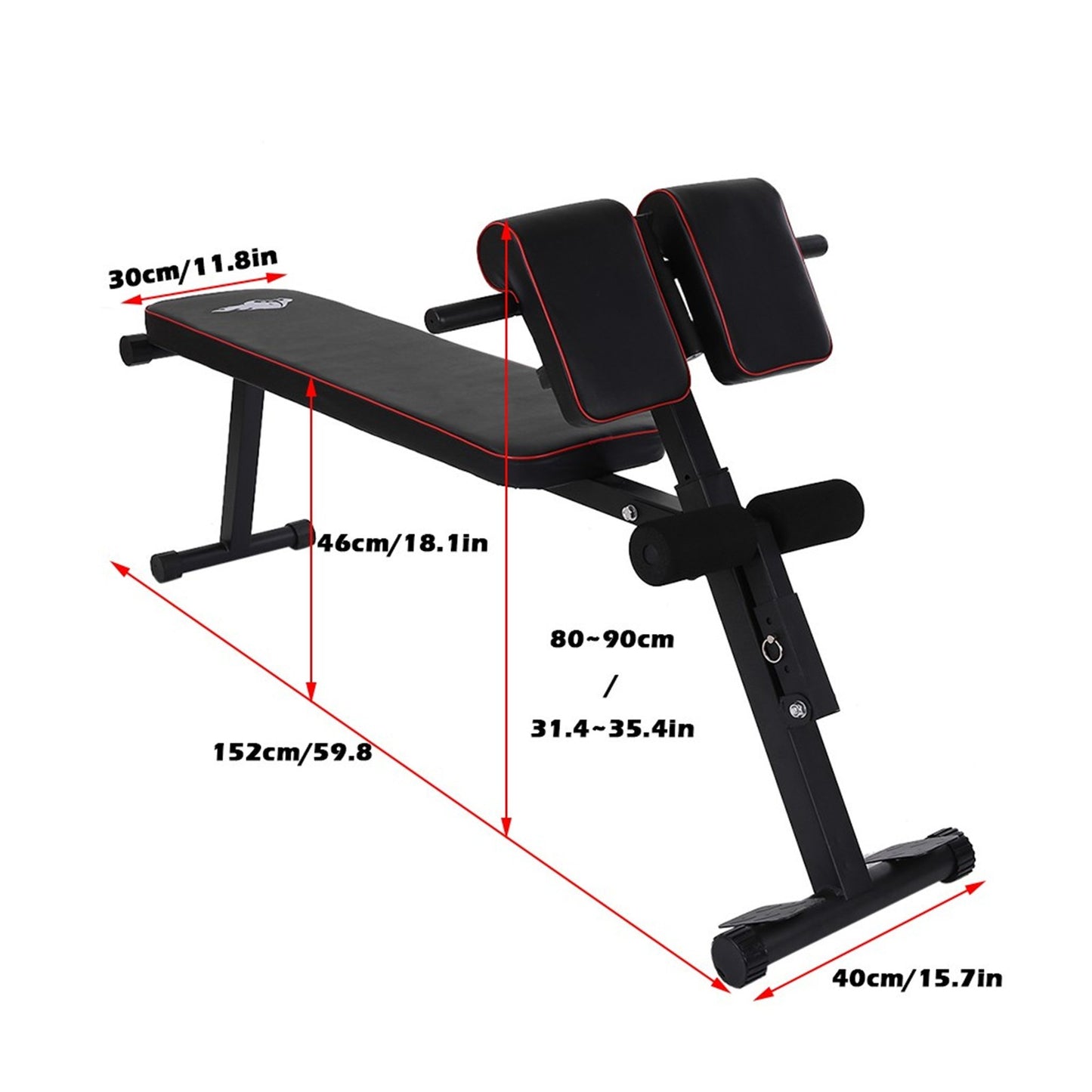 Shop Height-adjustable Multifunctional Sports Stretching Stool Roman Chair
