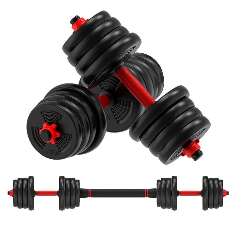 Adjustable Weights Dumbbells Set, Free Weights Set With Connecting Rod 40KG