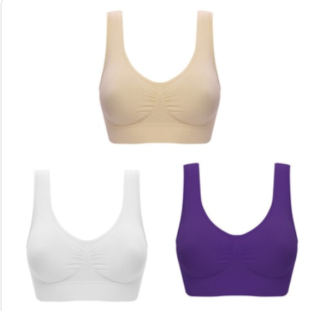 Shop Women Yoga Tank Tops  Sports Bra Workout Fitness Running Crop Top
