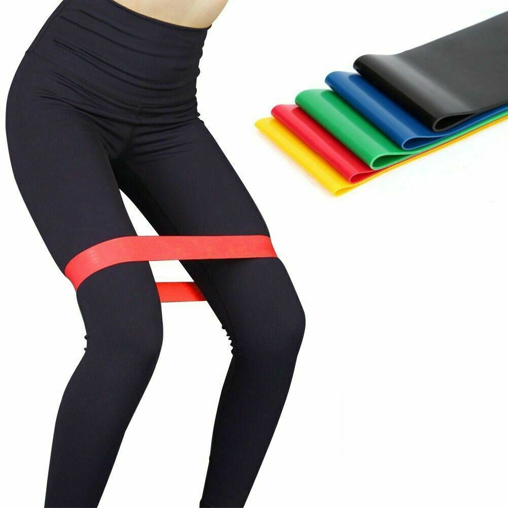 Shop Resistance Bands Set Of 5 Cross Fit  Yoga